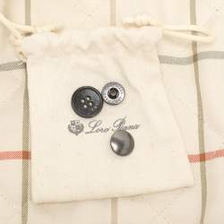 Pre Owned Loro Piana Black Cashmere Jacket S