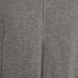 Loro Piana Blue Nylon Zip-Up Reversible Bomber Jacket S