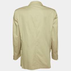 Bradbury X Loro Piana Vintage Beige Cotton Button Front Jacket 5XL