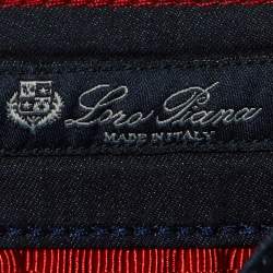 Loro Piana Blue Denim Slim Fit Jeans S/Waist 30"
