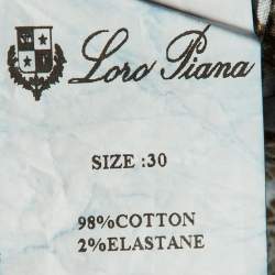 Loro Piana Blue Denim Slim Fit Jeans S/Waist 30"