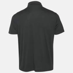 Pre Owned Loro Piana The Gift of Kings Black Wool Polo T-Shirt L