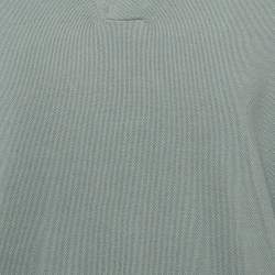 مملوكة مسبقًا تي شيرت لورو بيانا بيكيه قطن أزرق فاتح بولو مقاس كبير جدًا جدًا - إكسترا إكسترا لارج