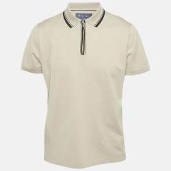 Loro Piana Beige Cotton Regatta Polo T-Shirt L 