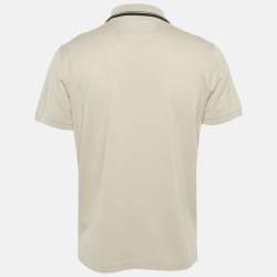 Loro Piana Beige Cotton Regatta Polo T-Shirt L 