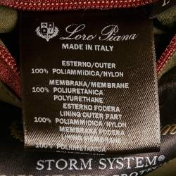 Pre Owned Loro Piana Navy Blue Nylon Padded Gilet Jacket L