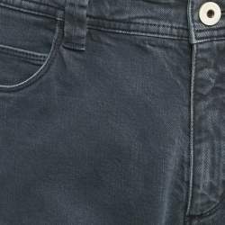 Pre Owned Loro Piana Blue Denim Regular Fit Pants XXL