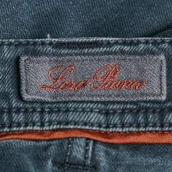 Pre Owned Loro Piana Blue Denim Regular Fit Pants XXL