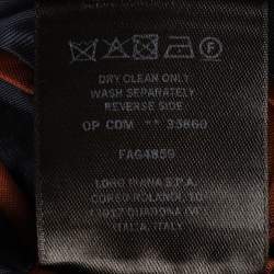 Pre Owned بليزر أحادي الصدر لورو بيانا أزرق كحلي من الصوف مقاس كبير جداً جداً جداً جداً جداً