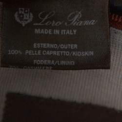 Pre Owned Loro Piana Slate Blue Suede Bomber Jacket 3XL