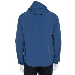 Pre Owned Loro Piana Blue Regatta Deck Rain Jacket L