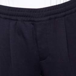 Pre Owned Loro Piana Navy Blue Wool Coulisse Joggers XXL 