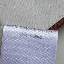 Pre Owned Loro Piana Beige Cotton Roadster Villa D'este Jacket XL