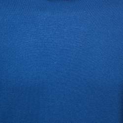 Pre Owned Loro Piana Blue Baby Cashmere Long Sleeve Sweater XL