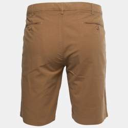Pre Owned Loro Piana Brown Cotton Bermuda Shorts XL