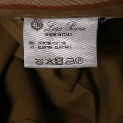 Pre Owned Loro Piana Brown Cotton Bermuda Shorts XL