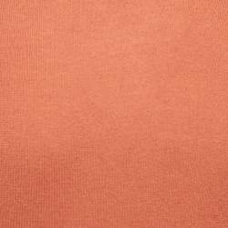 Pre Owned Loro Piana Orange Baby Cashmere Turtle Neck Sweater M