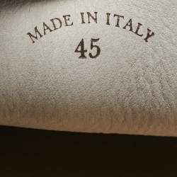 Pre Owned Loro Piana Grey Suede Summer Walk Loafers Size 45