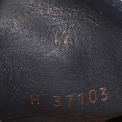 Pre Owned Loro Piana Navy Blue Suede Summer Charms Walk Loafers Size 42