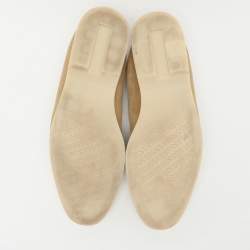 Loro Piana Beige Suede Open Walk Ankle Length Boots Size 42
