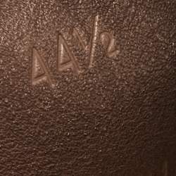 Pre Owned Loro Piana Dark Brown Suede Summer Walk Loafers Size 44.5