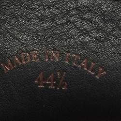 Pre Owned Loro Piana Dark Green Suede Summer Walk Loafers Size 44.5