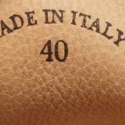 Pre Owned Loro Piana Brown Suede Summer Walk Loafers Size 40