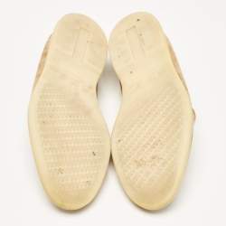 Pre Owned Loro Piana Brown Suede Summer Walk Loafers Size 40