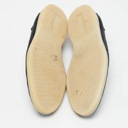 Pre Owned Loro Piana Navy Blue Suede Summer Walk Slip On Loafers Size 43