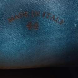 Pre Owned Loro Piana Blue Suede Summer Walk Loafers Size 44