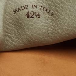 Pre Owned Loro Piana Grey Suede Summer Walk Slip On Loafers Size 42.5