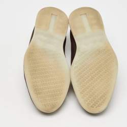 Pre Owned Loro Piana Brown Suede Summer Walk Loafers Size 44