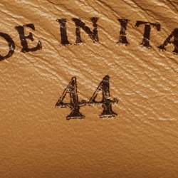 مملوكة مسبقًا Loro Piana Brown Suede Open Walk Ankle Length Boots Size 44