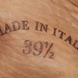 Pre Owned Loro Piana Beige Suede Summer Charms Walk Loafers Size 39.5