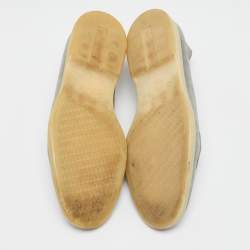 Loro Piana Grey Suede Summer Walk Loafers Size 42.5