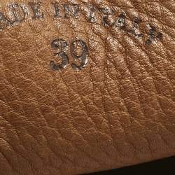 Loro Piana Brown Suede Summer Charms Walk Loafers Size 39