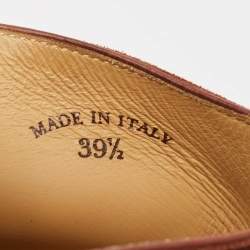 Pre Owned Loro Piana Brown Suede Open Walk Ankle Length Boots Size 39.5