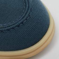 Pre Owned حذاء بوت كاحل لورو بيانا أوبن واك سويدي أزرق مقاس 40.5