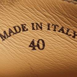 Loro Piana Brown Suede Open Walk Ankle Length Boots Size 40