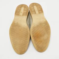 Pre Owned Loro Piana Grey Suede Summer Walk Slip On Loafers Size 42.5