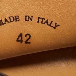 Pre Owned Loro Piana Brown Suede Open Walk Ankle Length Boots Size 42