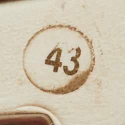 Pre Owned Loro Piana Multicolor Knit Fabric 360 Flexy Walk Lace Up Sneakers Size 43