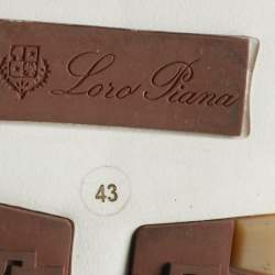 مملوكة مسبقًا حذاء رياضي لورو بيانا فلكسي ووك سليب أون 360 قماش محبو ك وزخرفة شامواه خمري مقاس 43