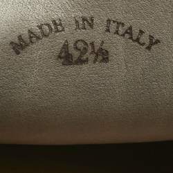 Pre Owned Loro Piana Grey Suede Summer Walk Slip On Loafers Size 42.5