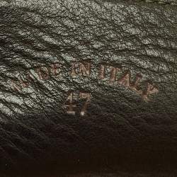 مملوكة مسبقًا حذاء لوفرز لورو بيانا سمر والاك سليپ أون جلد سويدي رمادي مقاس 42.5