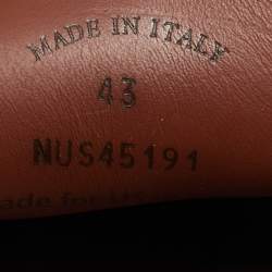 Pre Owned Loro Piana Brown Suede Ultimate Walk Loafers Size 43