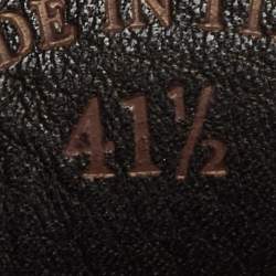 Pre Owned Loro Piana Black Suede Summer Walk Slip On Loafers Size 41.5