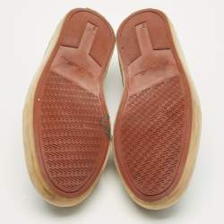 مملوكة مسبقًا Loro Piana Open Walk Size 45 Navy Blue Leather Loafers