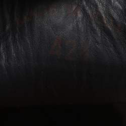 Pre Owned Loro Piana Tennis Walk Size 42.5 Blue Denim and Suede Low Top Sneakers