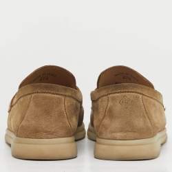 مملوكة مسبقًا حذاء لوفرز لورو بيانا سمر تشارمز ووك سويدي بيج مقاس 37.5